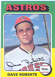 1975 Topps Baseball Cards      301     Dave Roberts